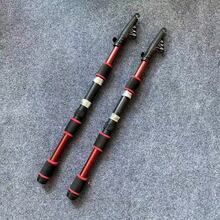 Bộ cần câu ngắn dạng thu gọn, cần câu ném xa siêu cứng kèm máy câu kim loại, bộ dụng cụ câu cá hoàn chỉnh. - Đỏ - Xem 5