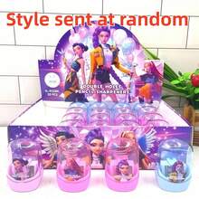 4pcs Exorcist Witch Hunter K-Pop Transparent Pencil Sharpener, Student Stationery Gift - Multicolor - View 4