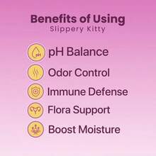 Slippery Kitty Feminine Probiotic + Moisture Gummies - All In One Solution With Slippery Elm 60 Count Pineapple Flavor - One - View 3