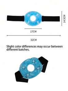 1pc Soft Gel Knee Ice Pack, Ice Bag Knee Wrap, Gel Ice Bag Wrap, Ankle Sports Ice Bag, Large Dual-Use Ice Bag, Adjustable & Reusable Knee Wrap, Soft & Cool Leg Sleeve, Suitable For Head, Shoulder, Leg, Summer Cooling Ice Bag, For Indoor & Outdoor Use - Multicolor - View 8