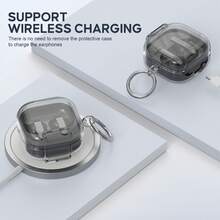 适用于三星 Buds 4 / Buds 4 Pro 无线耳机的星空时尚保护套，柔软硅胶蓝牙耳机套 - 彩色 - 查看 5