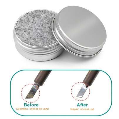  HAOXPNG Soldering Iron Tip Refresher Paste The Soldering Iron Tip Is Oxidized And Does Not Adhere To Tin