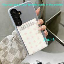Luxury Candy 2合1 啞光硬殼手機保護殼，適用於 S26 Ultra S25 Ultra A57 A37 A56 A55 A54 A53 A35 A17 A07 A27 A36 A26 A16 S25 FE - 黑色 - 查看 3