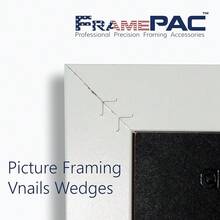 Nails For Picture Frames Hardwood 12mm (1/2 Inch) [400 V-Nail Pack, Loose] - (For Use In Manual V Nailer For Picture Framing, Hand V Nailer For Picture Frames, Manual Picture Frame Joiner) - Loose - View 5
