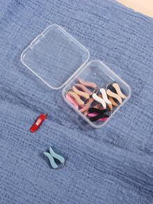 1 Box Of 12pcs New Scarf Clips, Suitable For Fixing Hijabs, Scarves, Shawls, Daily Use - Multicolor - View 2