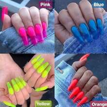 SISI TIME ALL 12 Colors UV Gel Nail Polish Jelly Gel Crystal Clear Transperant Nail Art Kit - trắng - Xem 2