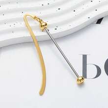 3/8/10/24pcs Beaded Bookmarks - DIY Bookmark Metal Bookmarks, Crafted Beaded Bookmark Tassels, Suitable Gift For Book Lovers, Students, Teachers, Friends And Family - Beaded Bookmark - View 4