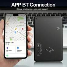 Wallet Tracking Card, Wireless Charging Location Tracking, Waterproof GPS Locator, Works With Find My App Tracker For IOS EACF - A - View 3