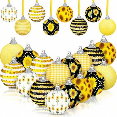 Summer Ball Hanging Ornaments Sunflower Hanging Decorations For Mini Tree Summer Ball Ornaments Hanging Tree Decor