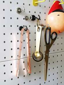 Super Magnetic Hook - Heavy Duty, Wall Mounted, Metal, Painted Finish, Kitchen, Home, Cruise, Office, Garage - Magnetic Hooks - View 9