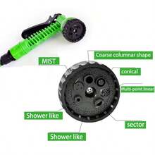 Roof Cooling Soft Water Pipe, Car Washing Soft Water Pipe, Garden Watering Pipe, Pure Copper 3/4 American Made Joint, Water Pipe Equipped With European Standard Joint, 3x Expandable Garden Hose, - B - View 10