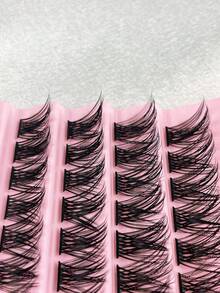 120片/套 Asiteo 柔软自然貂毛假睫毛，DIY睫毛嫁接片，单根假睫毛 - C - 查看 6