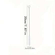 24个/套玻璃杯，带盖和吸管，16盎司玻璃咖啡杯，带盖，适合家庭聚会、派对、婚礼和母亲节礼物 - 透明 - 查看 15