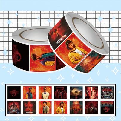 500pcs MAX Volume Stickers, Classic TV Series Stickers, Super Exciting Scrapbooking Materials, Desktop Decorative Stickers