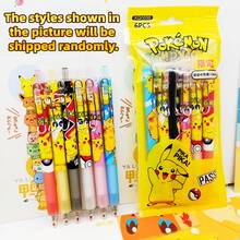 6支/12支装 - 卡通主题黑色签字笔/圆珠笔/走珠笔，学校和办公文具，学校/办公用品，书写文具，也适合作为生日礼物、返校礼物、派对礼品、节日礼物、毕业礼物 [款式随机发送] - 套裝 - 查看 6