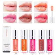 Fovcos Hydrating Lip Glow Oil, Moisturizing Lip Glow Oil, Lip Plumper Gloss, Transparent Lip Gloss, Lip Oil, Plumping Lip Oil, Lip Balm, Tinted Lip Balm Lip Care (Coral) - Màu E - Xem 7