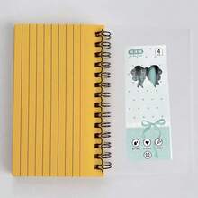 Tear-Off Spiral Notebook Memo Pad Note Book + Word Notebook - Multicolor - View 5