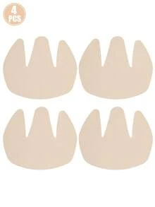 Bộ 4 miếng dán nâng ngực, được thiết kế để nâng đỡ và nâng ngực cỡ lớn, miếng dán ngực vô hình phù hợp với vòng một đầy đặn, thân thiện với người có vòng một ngoại cỡ, thiết kế thoáng khí thoải mái cho đám cưới và mặc hàng ngày. - Nhiều màu - Xem 11