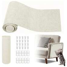 Tấm bảo vệ đồ nội thất chống trầy xước cho mèo, tự dính, 3 trong 1, dùng thay thế cho ghế sofa, đồ da, giá đỡ cây leo cho mèo, tự làm tấm bảo vệ chống trầy xước cho thú cưng. - 30*200cm - Xem 7