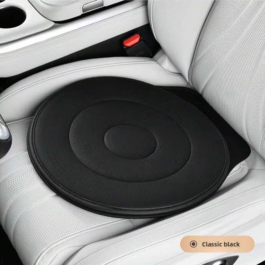 YAIUZGOO Đệm ghế ô tô xoay 360° phiên bản nâng cấp 2026, phù hợp cho người già và phụ nữ mang thai, thao tác đơn giản, đệm xoay chống trượt, chất liệu thoáng khí và bọc ghế, phù hợp với hầu hết các loại xe hơi/SUV. - Nhiều màu - Xem 1