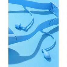 Extra Large Swimming Goggles, Anti-Fog And Anti-Water Silicone With Earplugs, Suitable For Swimming Training And Leisure, Holiday Gift - A - View 5