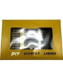 New 5D Fluffy Lash Clusters 80D+100D Eyelash Clusters Spikes Eyelash Clusters Thick Cluster Eyelash Extensions C/D Curl Lashes Clusters 377 Pcs Individual Lashes 9-18MM Cosplay 3D Spiky Wispy Thick Mink Fake Eyelashes Makeup Lash Clusters, Eyelash Clusters, Individual Eyelashes, Lashes, Fake Lashes - màu đen - Xem 5