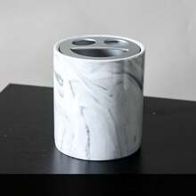 1 bộ sản phẩm bằng gốm sứ họa tiết vân đá cẩm thạch, bao gồm bình tạo bọt rửa mặt, bình đựng sữa tắm, bình đựng nước rửa chén, dầu gội và xà phòng rửa tay. - Nhiều màu - Xem 11