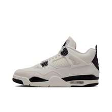 Nike Jordan Air Jordan 4 Retro "Flight Club" Comfortable And Versatile Mid-Top Retro Basketball Shoes For Men, White, Black, And Red - IM4002-100 - 查看 10