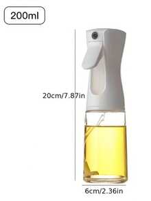 1个200毫升/300毫升橄榄油喷雾器，厨房食用油分配器，露营烧烤酱醋喷雾器，食用油容器，厨房配件 - 查看 4