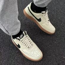 Nike New Men's Low-Top Sneakers, Retro Lightweight And Durable - Beige - View 7