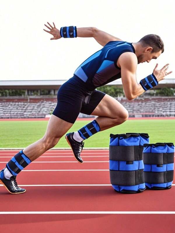2pcs Ankle/Wrist Weights, Fitness Sand Bags, Running & Dancing Training, Invisible Leg Weights, Unisex