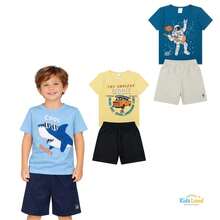 Boys' Summer Outfit With Assorted Prints - KIT 8 - Ver 5