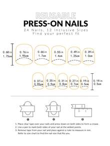 48 Pcs/2 Sets Fake Nails And Toenails 2-In-1 French Square Acrylic Press-On Nails, Includes 2 Jelly Gels And 2 Nail Files, Fashionable And Simple Fake Nails, Nail Supplies Suitable For Daily Wear By Women And Girls - Multicolor - View 7