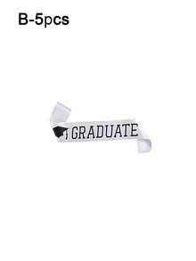 1/5 Pcs Graduation Sash 2026 - Class Of 2026 Satin For High School & College Graduates - Art Lettering Graduation Party Supplies For Commencement Ceremony ﻿ - Multicolor - View 14