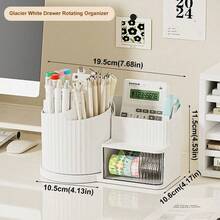 1 pieza Caja organizadora de escritorio para artículos de papelería y cosméticos - Conjuntos - Ver 15