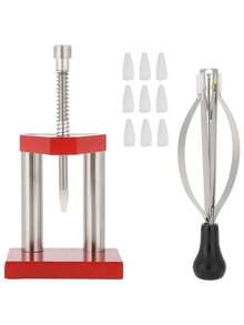 Bộ dụng cụ tháo kim đồng hồ chuyên nghiệp - Được trang bị các dụng cụ cơ khí chính xác, phù hợp với đồng hồ kim/điện tử, dễ dàng tháo rời kim mà không cần lắp ráp, đáp ứng nhu cầu sửa chữa và bảo dưỡng đồng hồ. - Đỏ - Xem 3