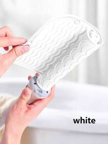 1pc Silicone Heat Resistant Mat, Portable Travel Hot Tool Pad Sleeve, Suitable For Curling Iron, Straightener, Flat Iron And Other Styling Tools - Multicolor - View 6