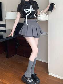 Women Skirts - Grey - View 3