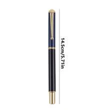 1 Metal Pen + 10 Black Ink Cartridges, Suitable For Writing, Drawing, Business And Office Use - Pen - View 2