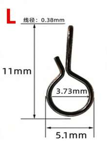 30pcs Fly Fishing Bait Snap Swivels, Quick Connect Steel Wire Pins For Fly Hooks, Fast Bait Attachment Tool - Black - View 7