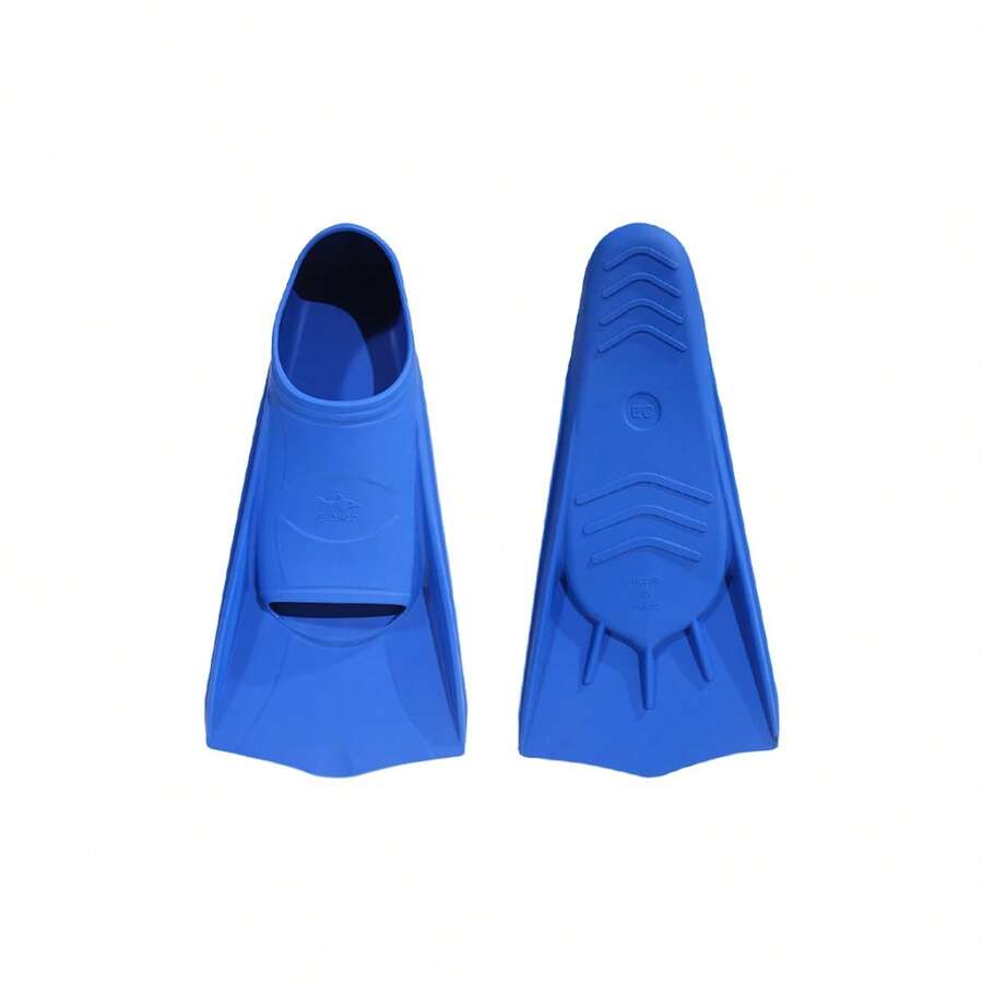 Aletas de natación 100% de silicón, ideal para entrenamiento, flexible para mayor comodidad y durabilidad. Marca Escualo. - M ( 26-27) - Ver 1