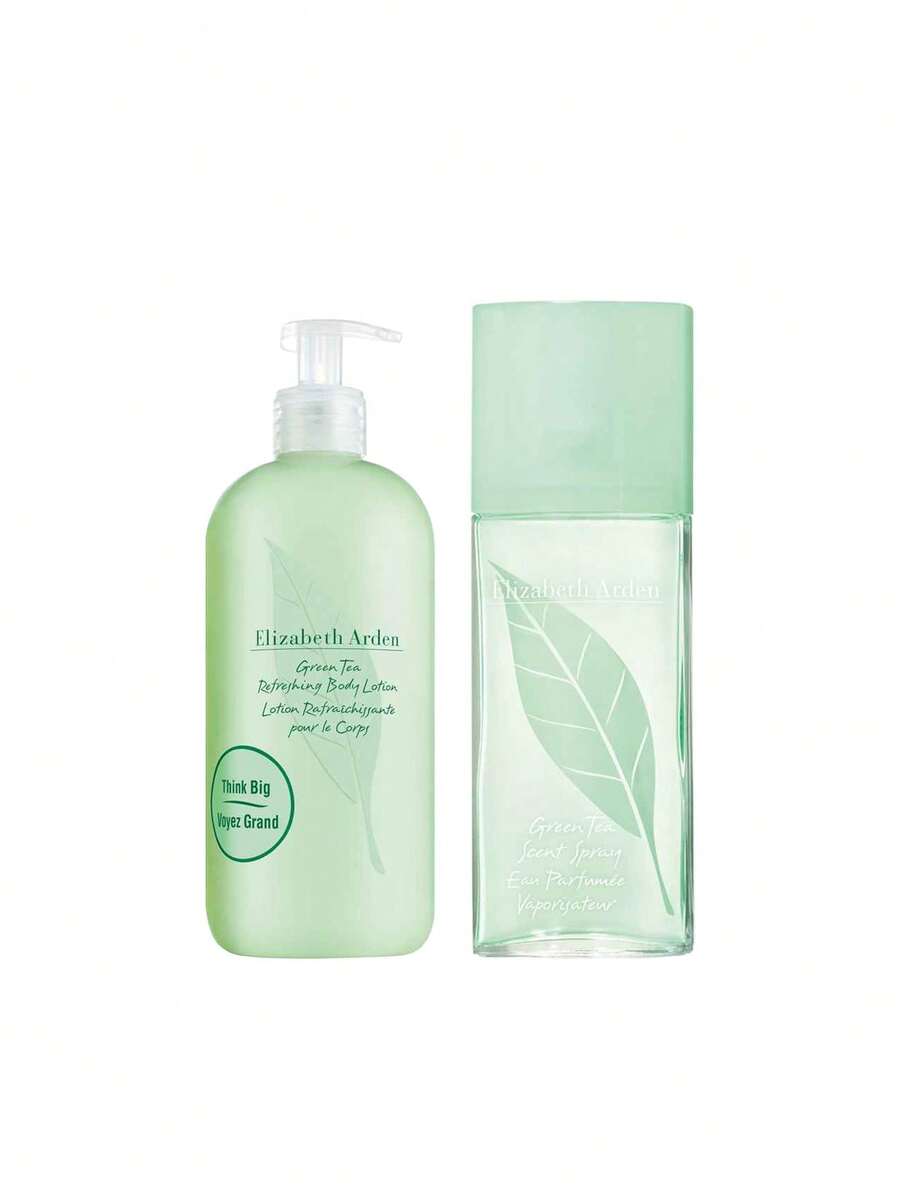 Elizabeth Arden [Bundle] Green Tea Mega Body Lotion 500 Ml + Scent Eau De Parfum 100 Ml - Green Tea - View 1