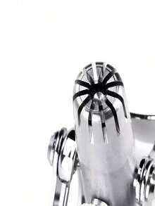 Manual Stainless Steel Nose Hair Trimmer For Men, Painless & Washable Precision Trimming Tool, Battery-Free Manual Nose Hair Clipper - Bạc - Xem 5