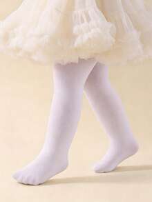 3 件装 女婴天鹅绒紧身裤，春秋款 - 彩色 - 查看 4