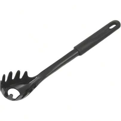 Tenedor básico de espagueti/pasta de nailon, 11.5, negro