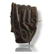 Baseball Infield Glove, 11 - 12 Inch, Lightweight, Black, Made In India - 11"-12" + Left Hand Throw - View 1