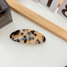 1 pieza/5 piezas/6 piezas Elegantes pasadores de pelo ovalados | Pasadores de pelo minimalistas para mujeres | Accesorios de pelo refinados adecuados para flequillo lateral y peinados de moño bajo | Elegantes pasadores de pelo adecuados para uso diario, oficina y ocasiones casuales | Diseño resistente adecuado para todo tipo de cabello | Moda clásica para elevar los looks diarios - Multicolor - Ver 8