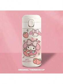 1个/套 猫咪保温水瓶，可爱韩版男女通用水杯 - 彩色 - 查看 11