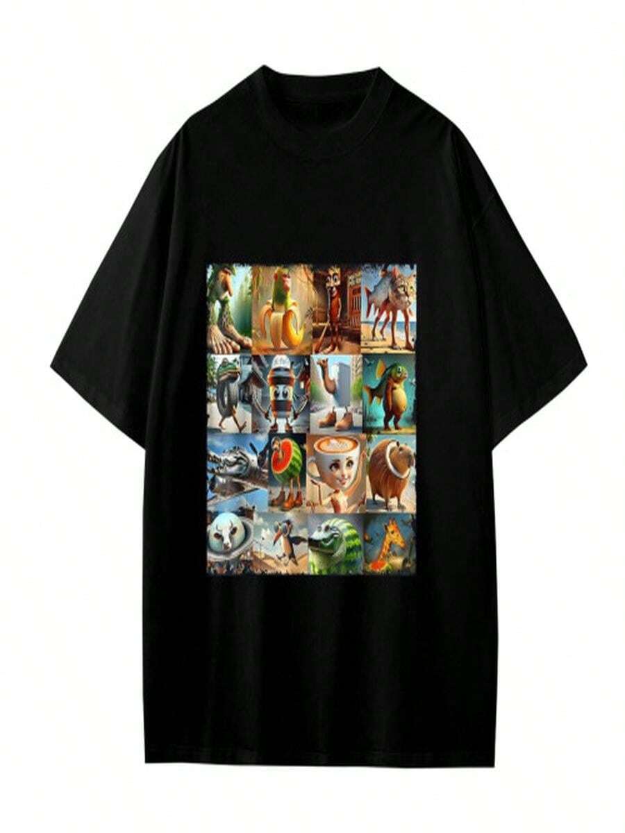 Women T-Shirts - Black - View 1