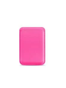 Leather Wallet Card Holder PU Apple Magsafe Leather Magnetic Card Slot PU Leather Back Sticker Suitable For Public Transportation Card Spring Gift - Multicolor - View 20